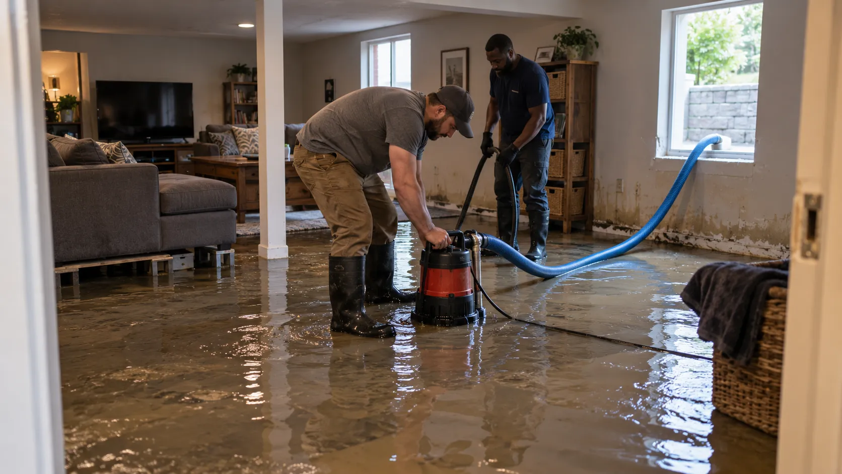 Flooded Basement Cleanup in Memphis, TN